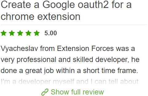 review